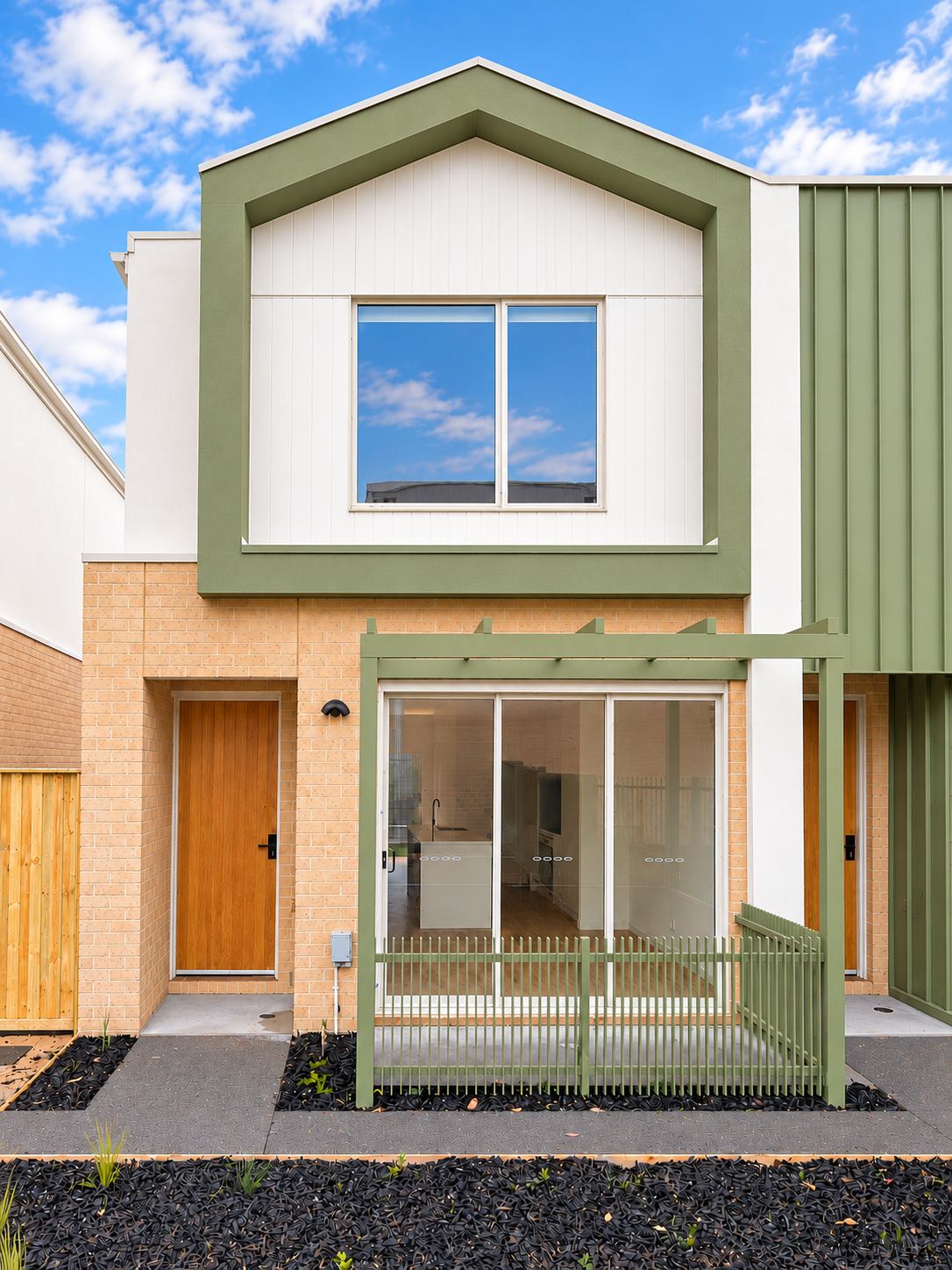 Brand new townhouse for sale at 5-7 George Street Reservoir VIC (virtually staged)
